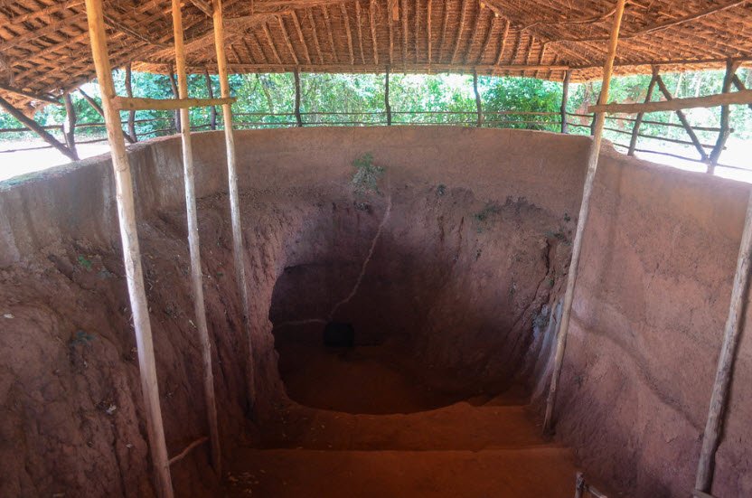 Agongointo Zoungoudo Underground Town, ~9 km from Abomey, Benin